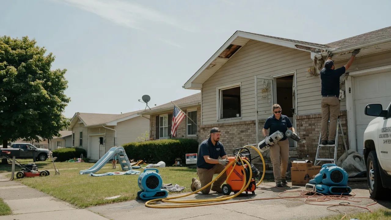 Water Damage Restoration in Penfield, IL near me